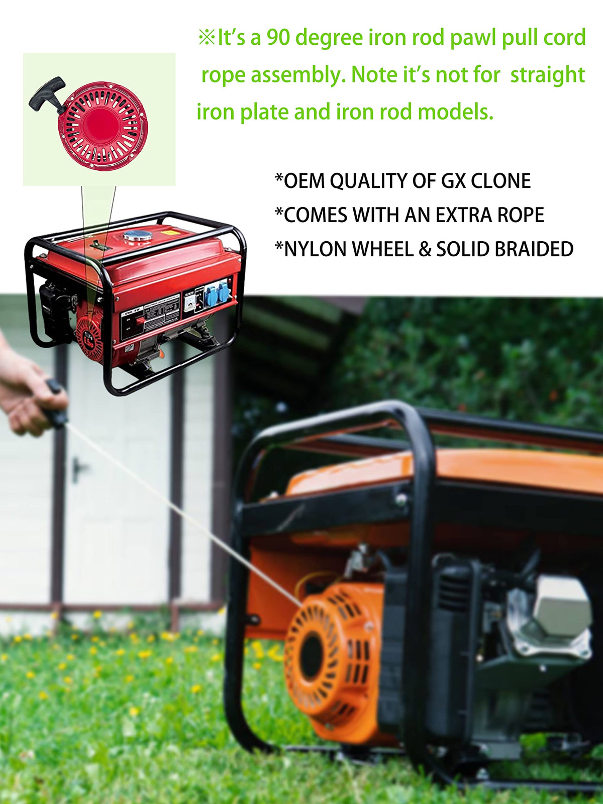 GX-series compatibility notice for Honda engines
