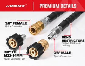 YAMATIC all-weather design performs in varied environments.