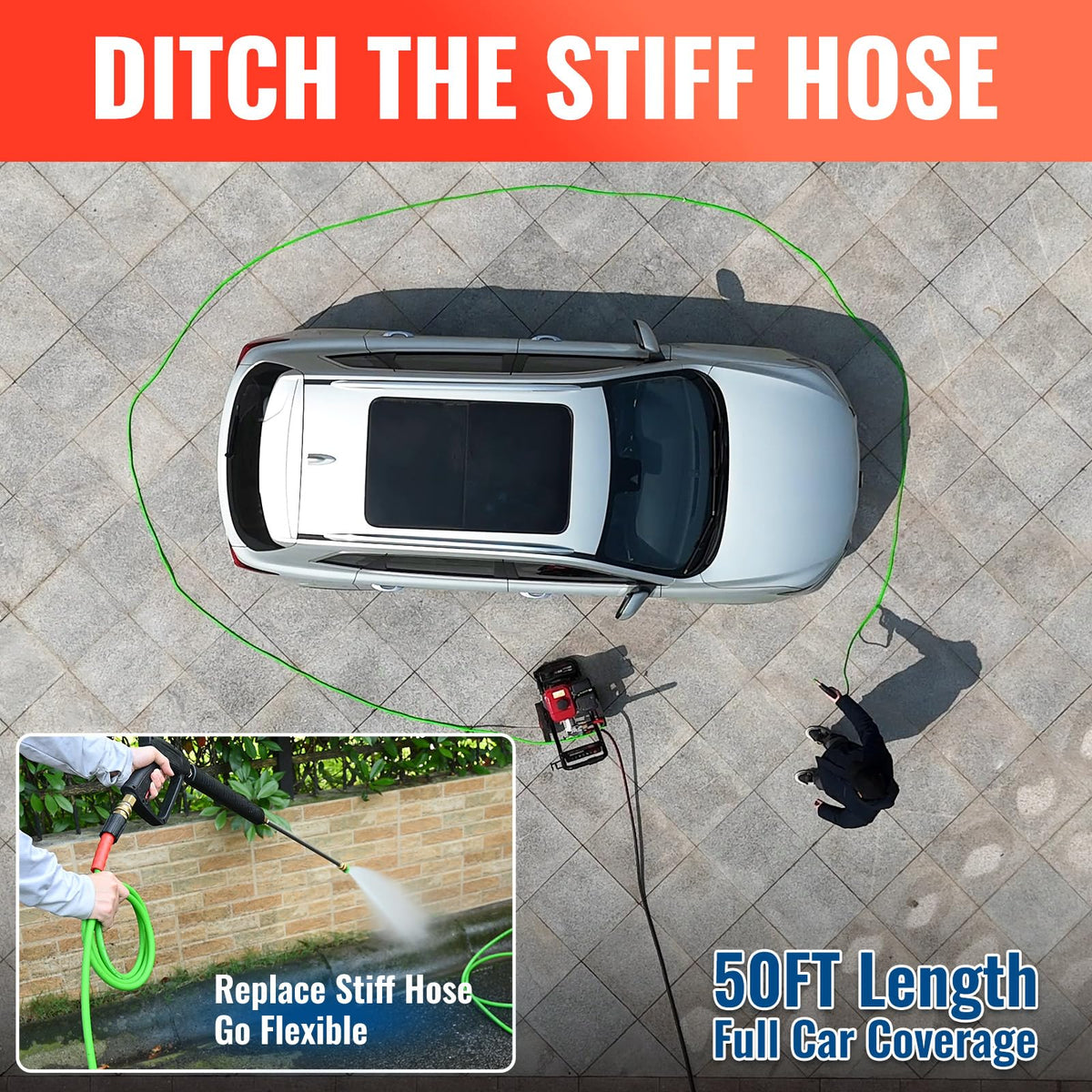 YAMATIC brass fittings reduce leaks and increase durability during frequent connections.