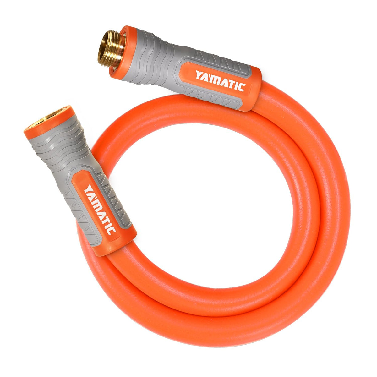 YAMATIC heavy duty hose with swivel fitting for kink-free watering