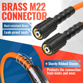 YAMATIC kink-resistant 2025 upgrade for smoother operation.