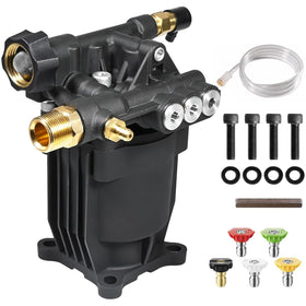 YAMATIC three-quarter-inch shaft pump, horizontal layout ideal for quick installation