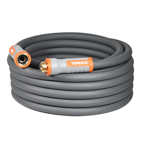 YAMATIC short hose with swivel handle for easier maneuvering during watering.
