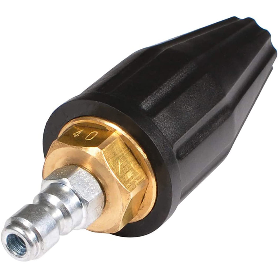 YAMATIC turbo nozzle 360° jet for faster cleaning on tough grime.