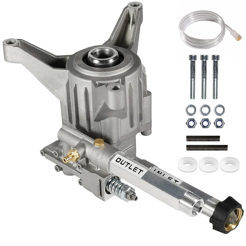 YAMATIC vertical 7/8" pump with front inlet/outlet ready for replacement