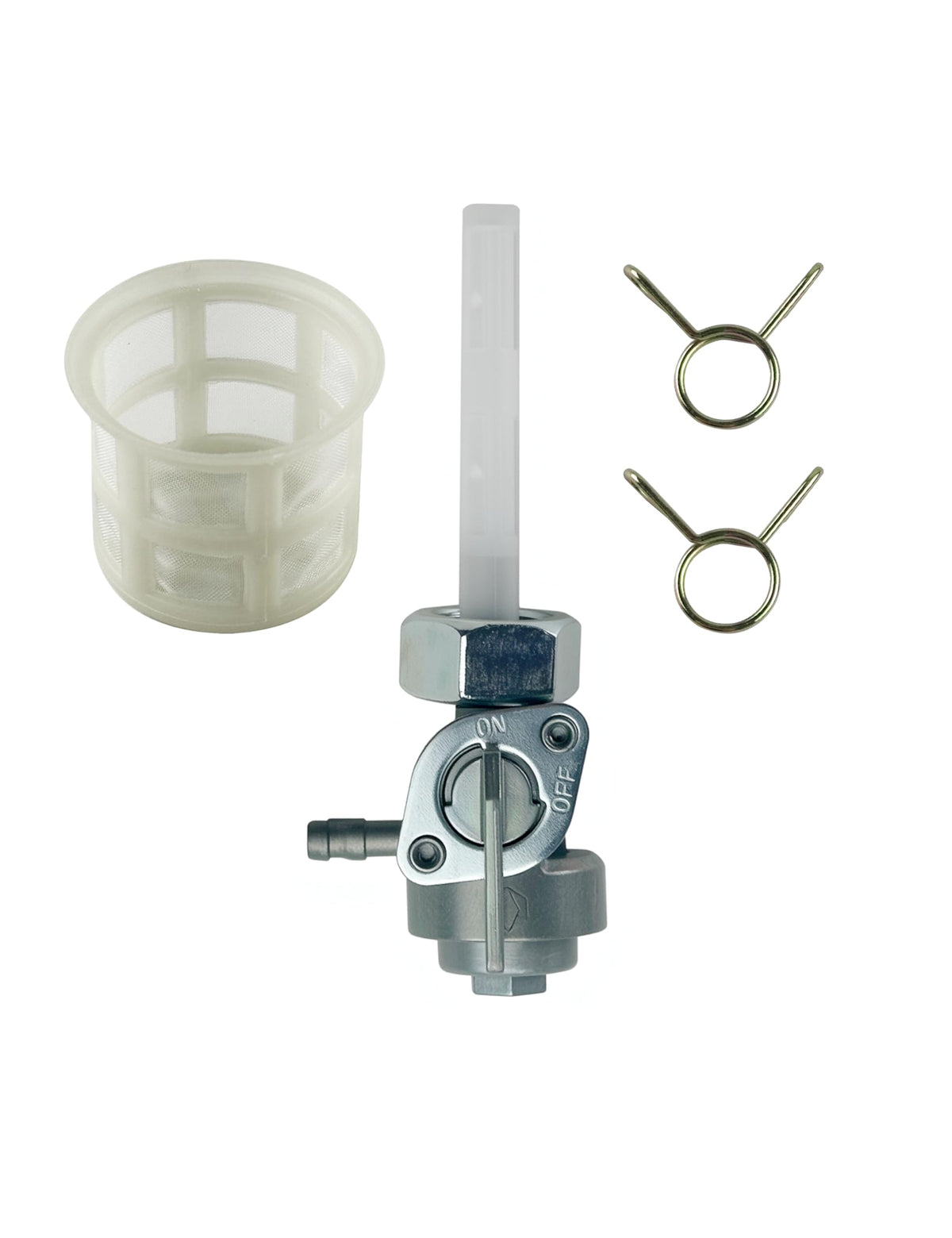 YAMAKATO Predator 9000 fuel tank valve enables reliable shut-off for safer generator use.