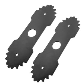 YAMTO 2-pack 9-inch edger blades front view for durable lawn edging