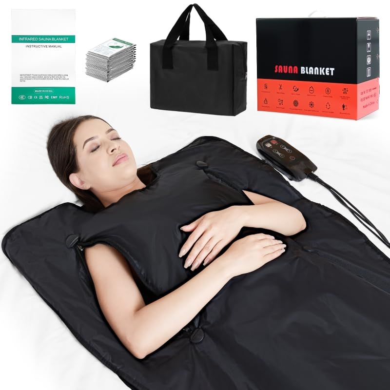 yamxun infrared sauna blanket folded design for compact storage and quick use