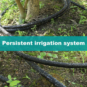 YANEYAN garden bed irrigation setup delivers targeted soil hydration.