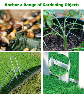 YANEYRIE 50-count stakes pack ideal for gardens and yards