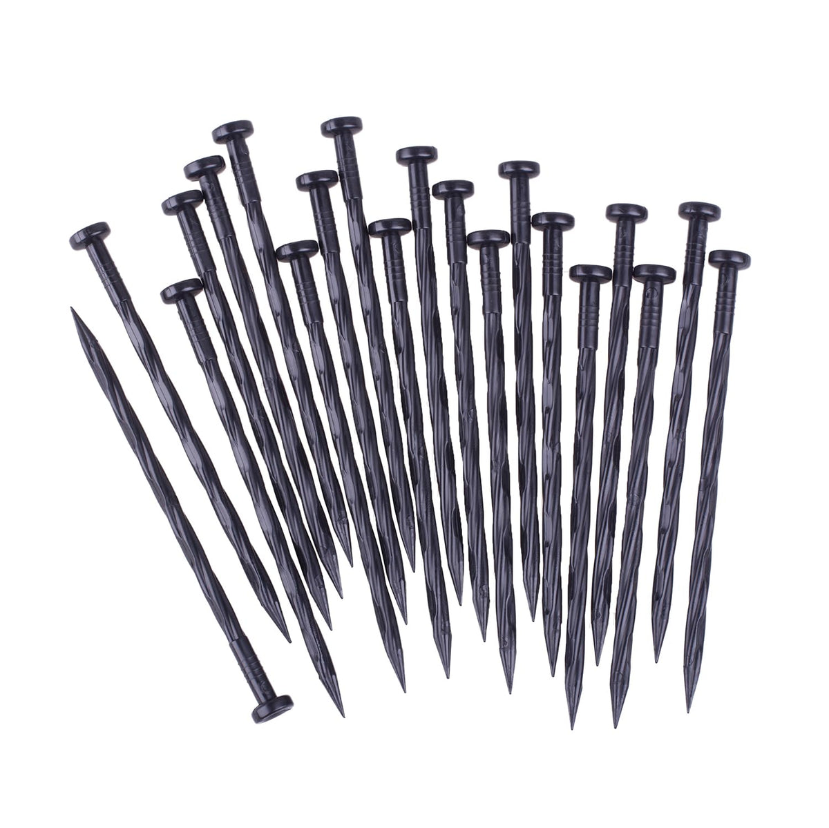 YANEYRIE 50pcs landscape spikes for secure paver and turf installations