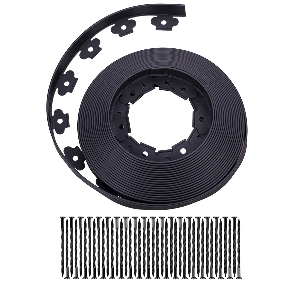YANEYRIE garden edging 40ft kit for clean lawn borders and easy border creation