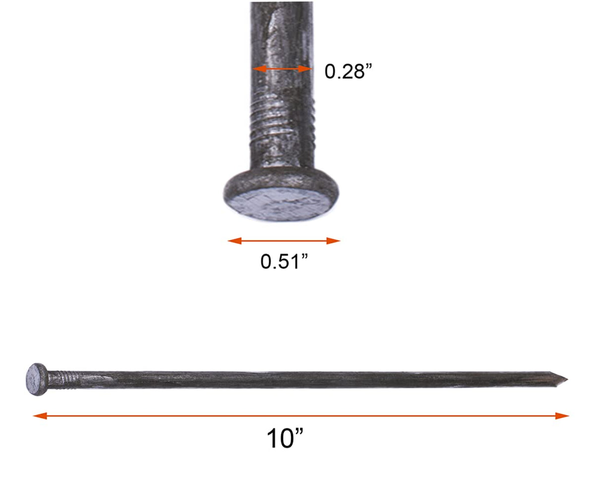 YANEYRIE landscape spikes in yard setup provide sturdy edge support.