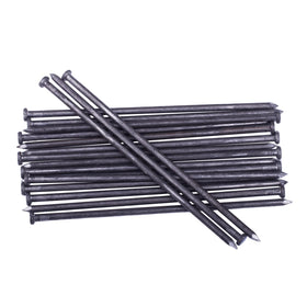 YANEYRIE metal landscape spikes, 10-inch, ideal for durable edging and reliable lawn stabilization.
