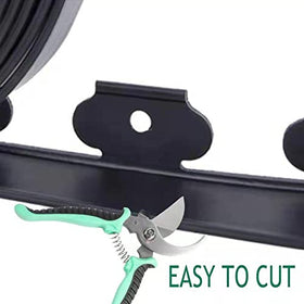 YANEYRIE no-dig installation edging keeps your garden neat without heavy tools