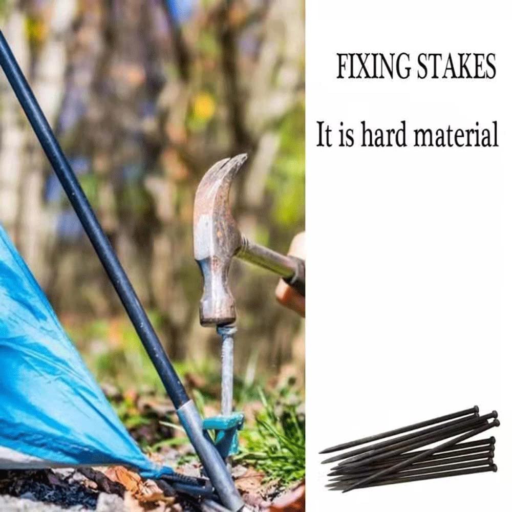 YANEYRIE tent stake spikes support outdoor setups on any terrain.