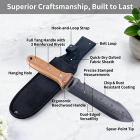 YANG Hori Hori knife full-tang construction for durable balance