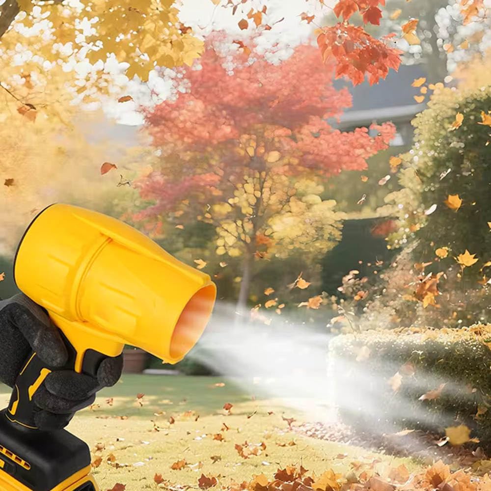 Yangtzone 30,000 RPM motor powers quick drying and leaf blowing.