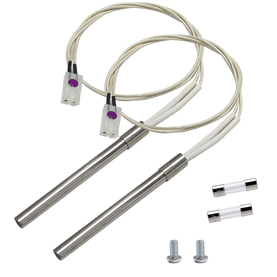 YAOAWE 2-pack igniter rods for Pit Boss grills enable quick ignition