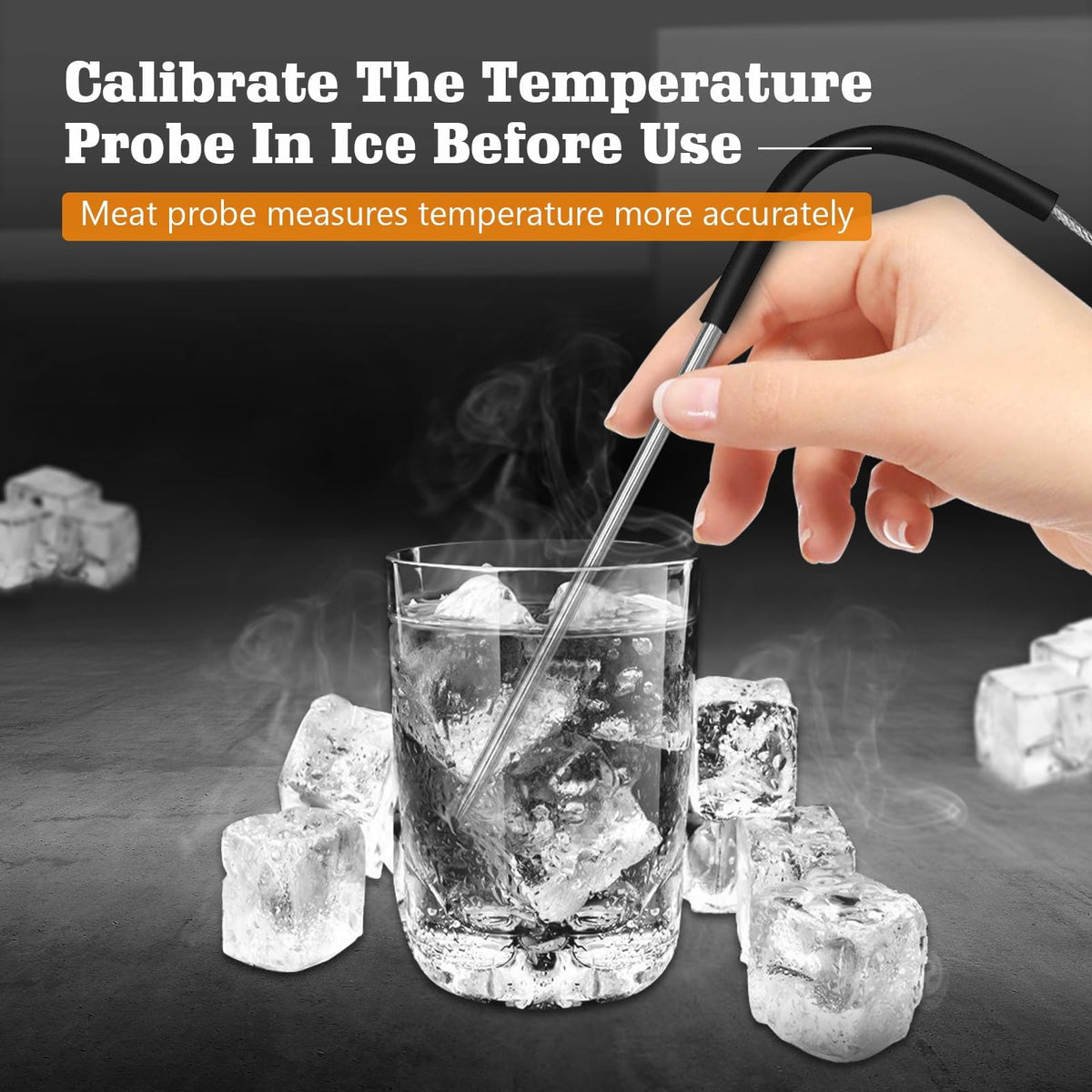 YAOAWE stainless steel probe cable withstands high heat for reliable reads