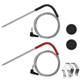 YAOAWE temp probe for Pit Boss with 3-5mm plug offers precise readings