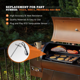 YAOAWE probe ambient monitoring to track grill environment during cooks