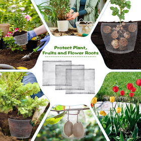Yaocom gopher basket with stainless steel mesh guards plant roots from burrowing pests.