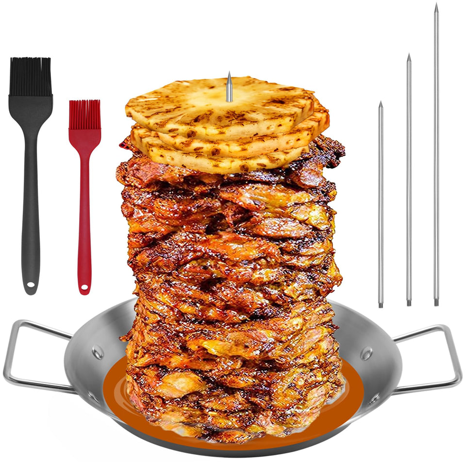 Yaokvide Al Pastor Skewer 8-inch for even cooking in ovens and grills.