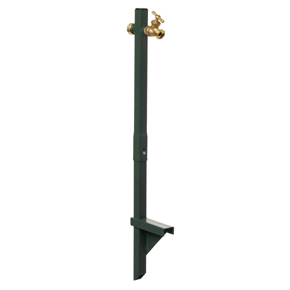 Yard Butler Garden Hose Bib Extender assembly enhances reach for easier backyard watering.