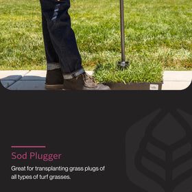 Yard Butler 3x3 inch plug cutting blade ensures precise turf plugs