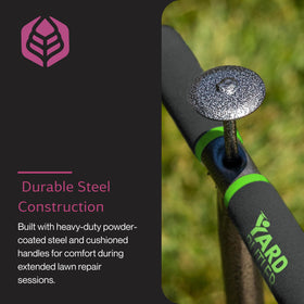 Yard Butler cushioned handles reduce hand fatigue during use