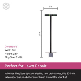 Yard Butler powder-coated steel frame resists rust for longevity