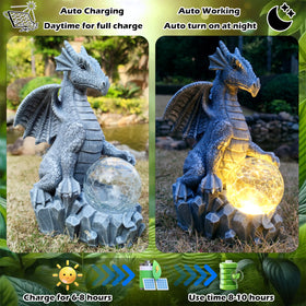 Yardancer dragon makes a thoughtful outdoor gift for garden lovers