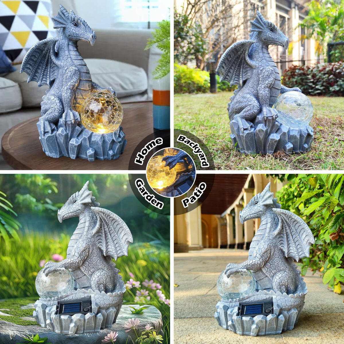 Yardancer outdoor decoration suitable for patio balcony and yard spaces
