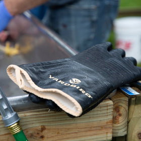 Yardbird durable gloves displayed as a reliable tool in busy kitchens.