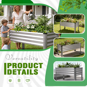 Yardbliss 1200lb load capacity ideal for heavy soil and plants