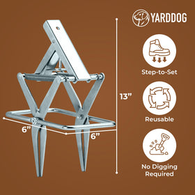 YARDDOG mole trap package includes two units for versatile placement