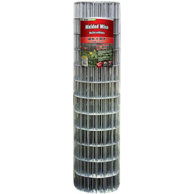 YARDGARD galvanized welded wire roll with 2x4 mesh for durable garden enclosures