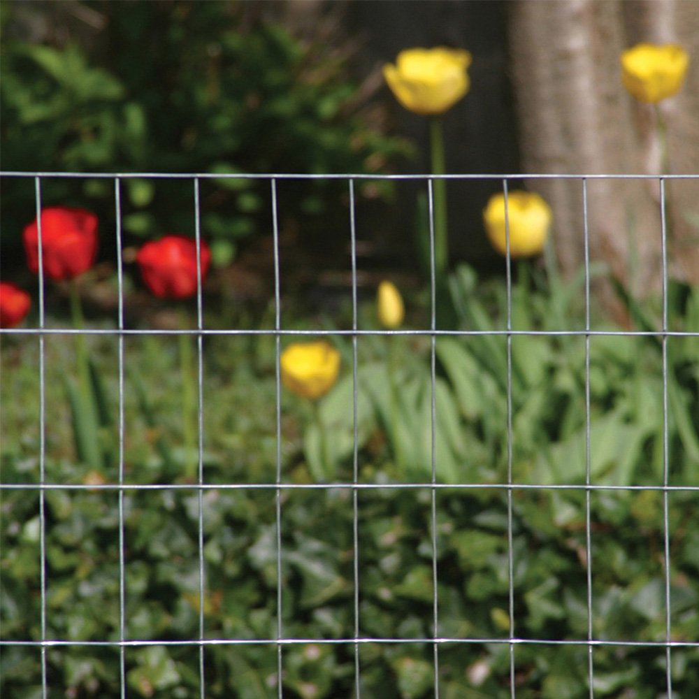 YARDGARD garden protection mesh provides clear visibility around beds.