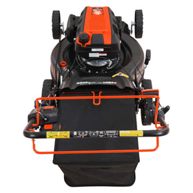 YARDMAX double ball bearing wheels deliver smooth, durable rolling.