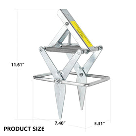 YardYield reusable scissor trap with precise jaw action.