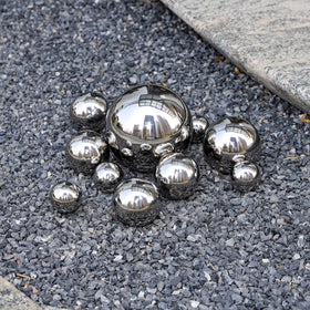 Yarlung 100mm stainless gazing ball with mirror-like finish
