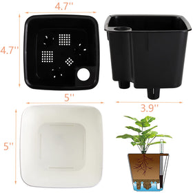 Yarlung outer pot with five-inch dimensions for small spaces.