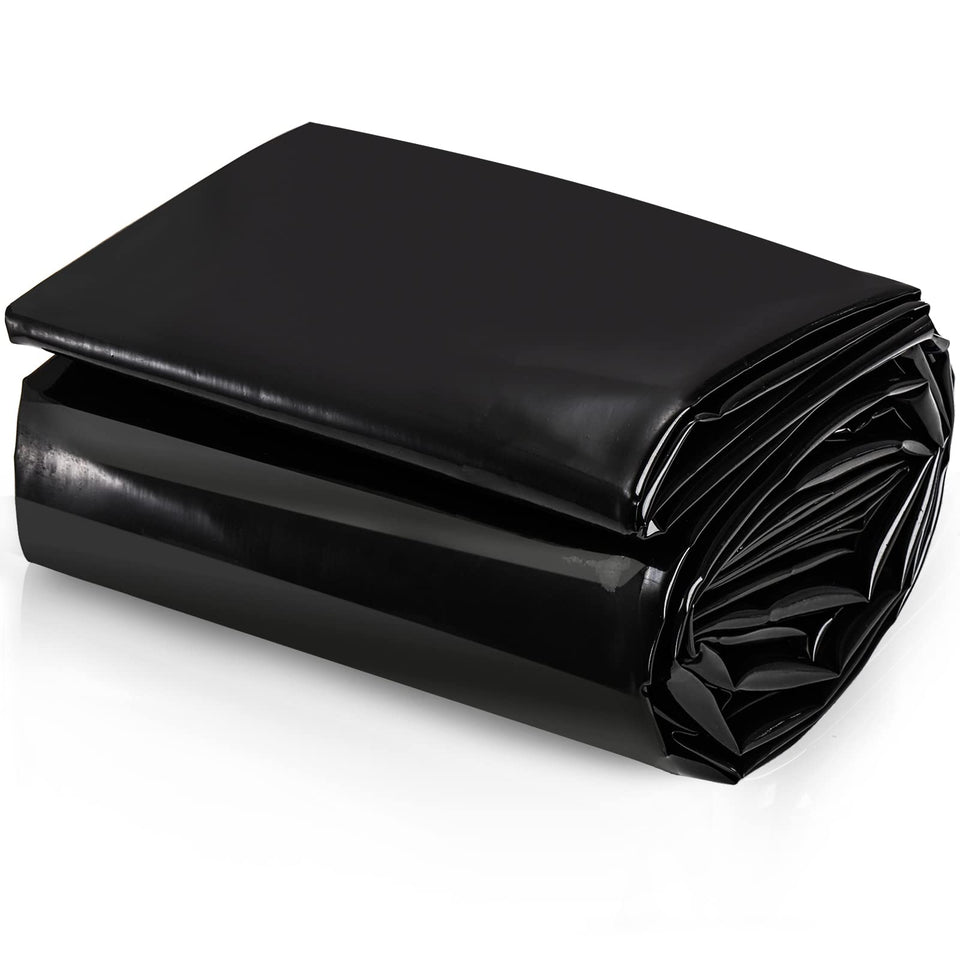 Yarlung pond liner 10x13ft rolled shows durable HDPE for long-lasting outdoor ponds