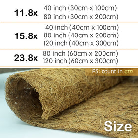 Yarrdfir Coco Coir Liner for planters enables breathable soil contact and durability.