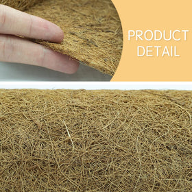Yarrdfir Coco Liner Roll; 12x40 inches, tidy and reusable surface.