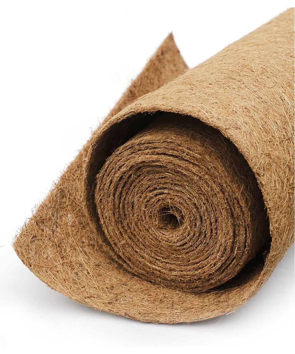 Yarrdfir coconut fiber mat garden decoration with natural texture and eco appeal