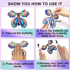 Yasdyri butterfly toy gift set offers a versatile surprise for celebrations