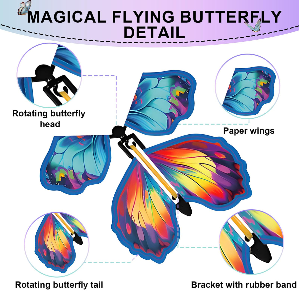 Yasdyri wind-up rotation mechanism ensures safe, fun flight every time