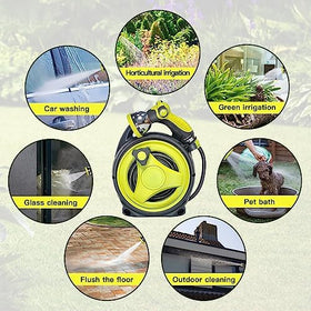 YASHINE lightweight design allows easy movement around the yard